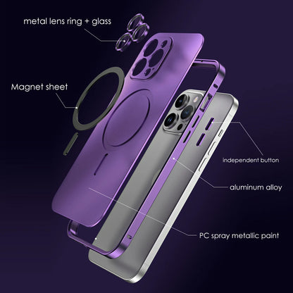 Magnetische Aluminium Hoes voor iPhone|Nu speciale aanbieding|| 60% op het 2e artikel