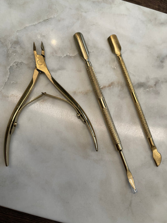 Nova golden nail prep set - 3 delige set